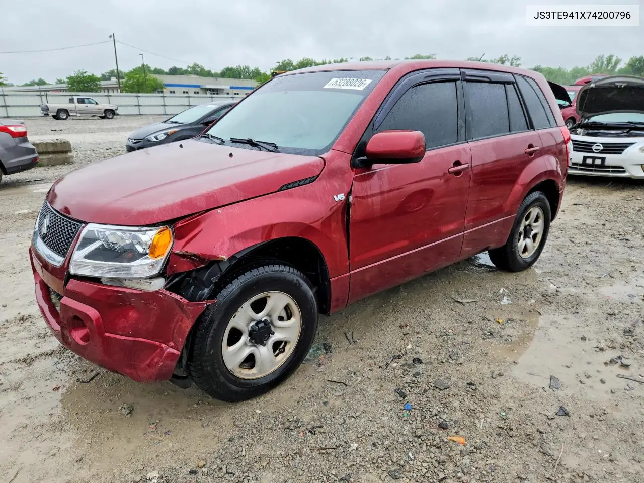 2007 Suzuki Grand Vitara VIN: JS3TE941X74200796 Lot: 53288026