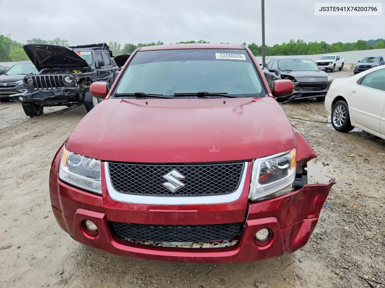 2007 Suzuki Grand Vitara VIN: JS3TE941X74200796 Lot: 53288026