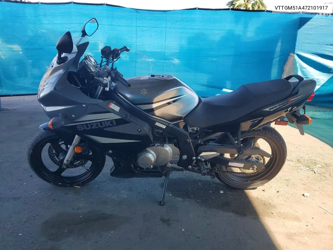 2007 Suzuki Gs500 VIN: VTTGM51A472101917 Lot: 53562746