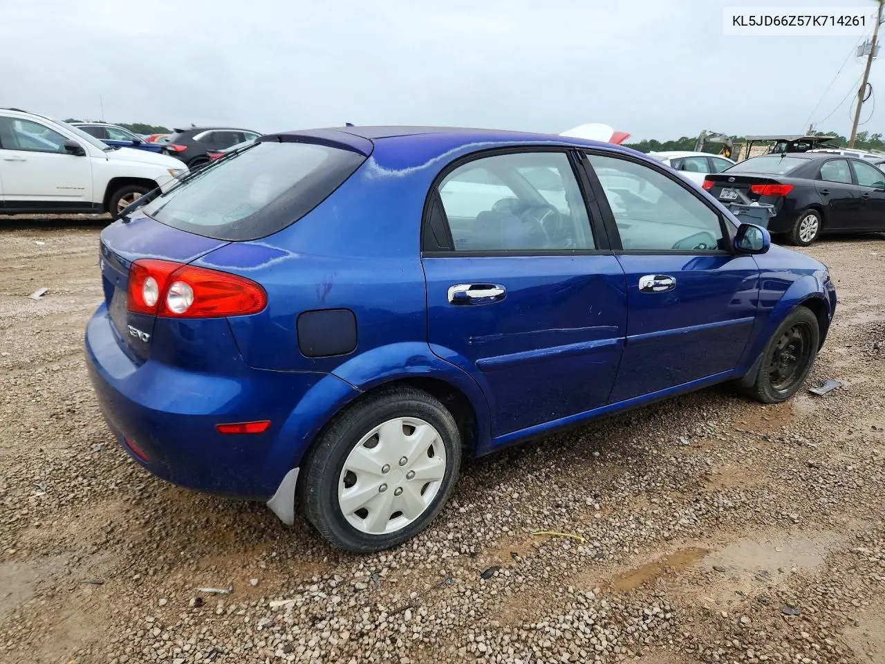 2007 Suzuki Reno Base VIN: KL5JD66Z57K714261 Lot: 56798016