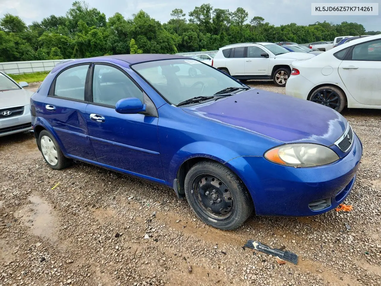 2007 Suzuki Reno Base VIN: KL5JD66Z57K714261 Lot: 56798016