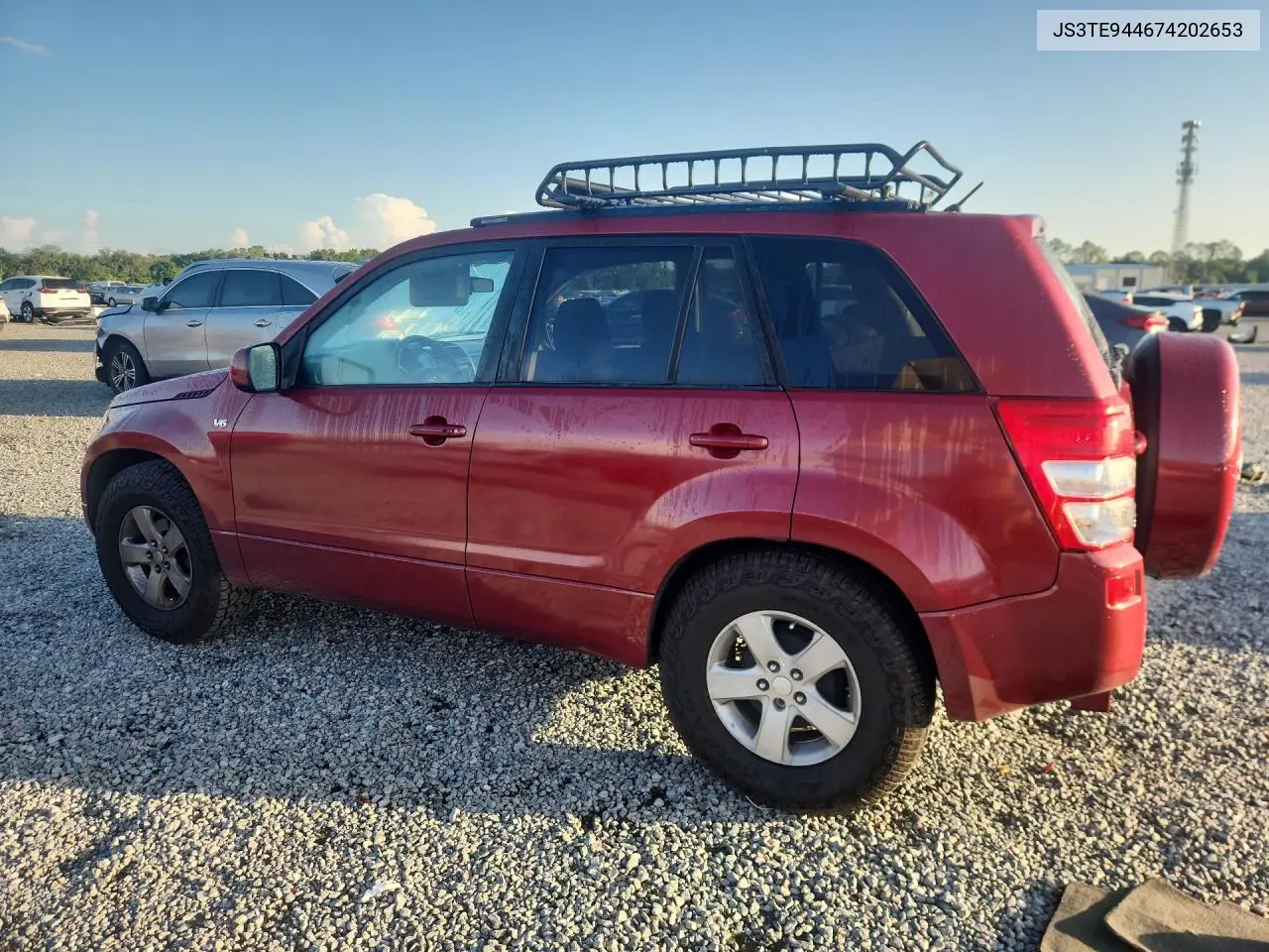 2007 Suzuki Grand Vitara Xsport VIN: JS3TE944674202653 Lot: 60088796