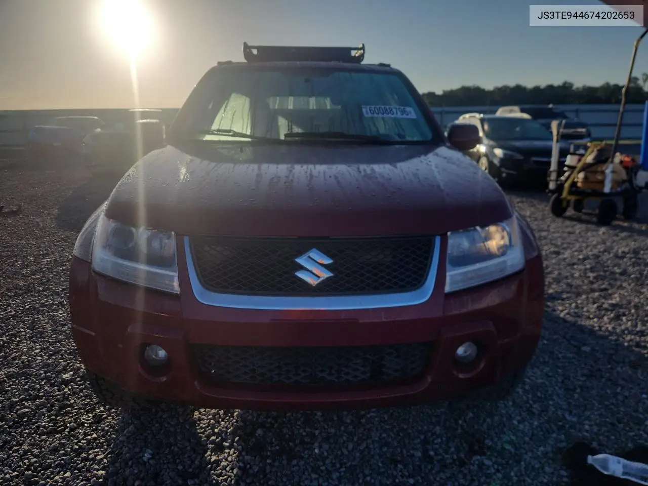 2007 Suzuki Grand Vitara Xsport VIN: JS3TE944674202653 Lot: 60088796
