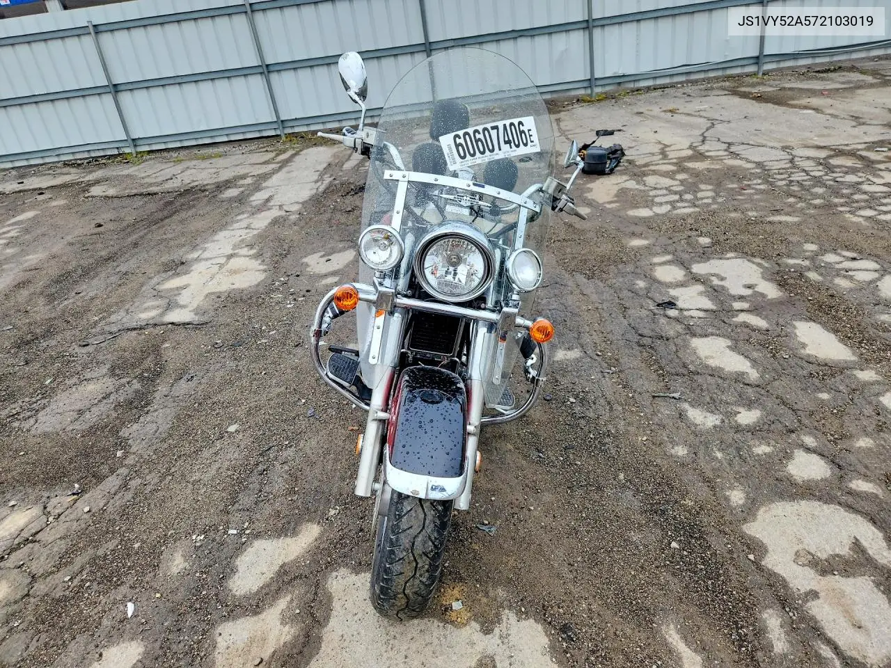 2007 Suzuki Vl1500 VIN: JS1VY52A572103019 Lot: 60607406