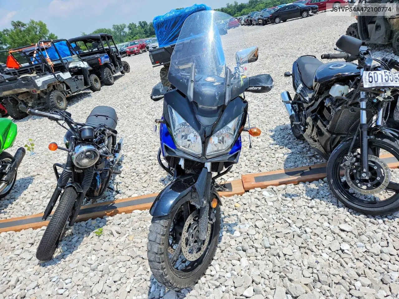 2007 Suzuki Dl650 VIN: JS1VP54A472100774 Lot: 60618366
