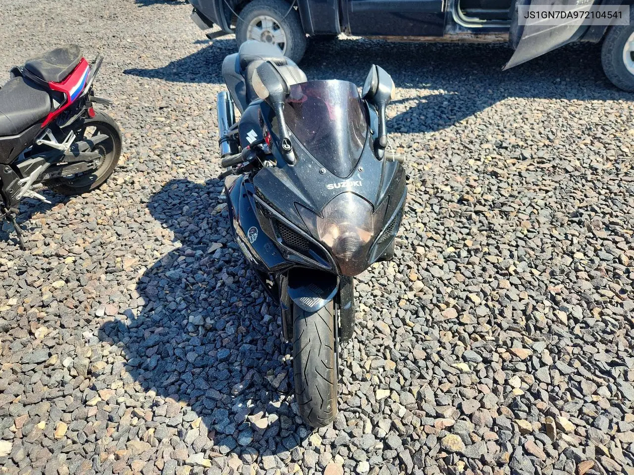 2007 Suzuki Gsx-R600 VIN: JS1GN7DA972104541 Lot: 61113896