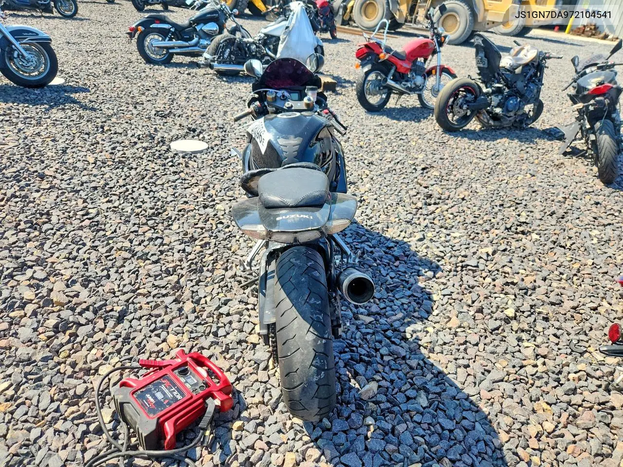 2007 Suzuki Gsx-R600 VIN: JS1GN7DA972104541 Lot: 61113896