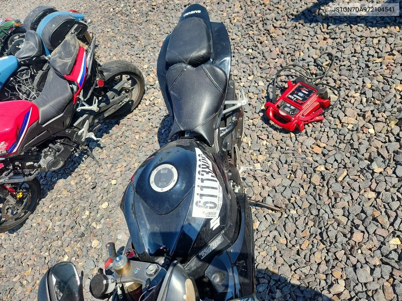 2007 Suzuki Gsx-R600 VIN: JS1GN7DA972104541 Lot: 61113896