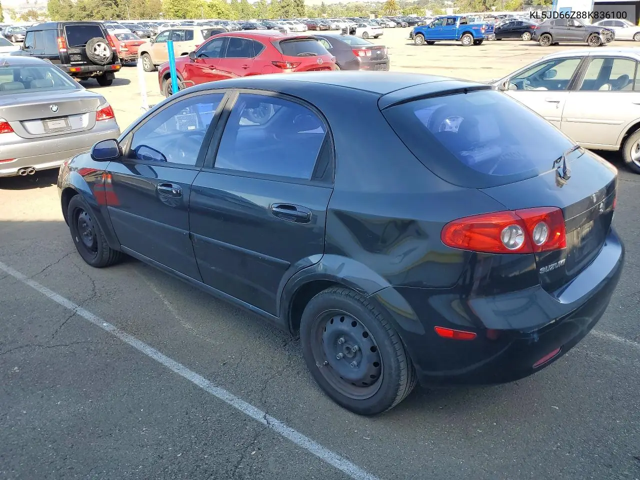 2008 Suzuki Reno Base VIN: KL5JD66Z88K836100 Lot: 53492846