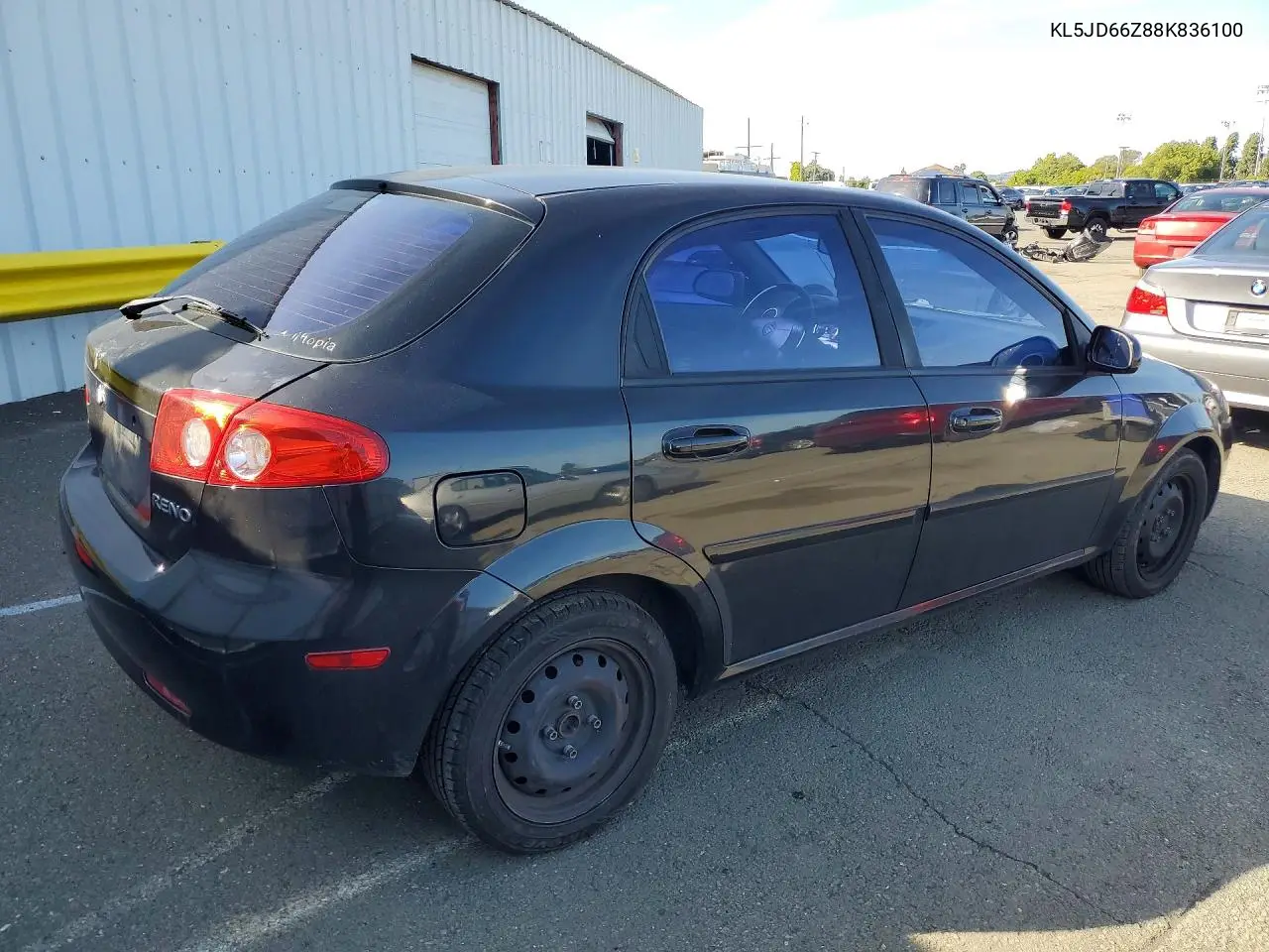 2008 Suzuki Reno Base VIN: KL5JD66Z88K836100 Lot: 53492846