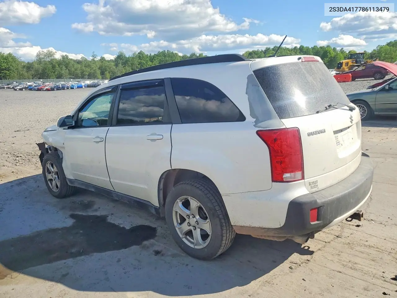 2008 Suzuki Xl7 Luxury VIN: 2S3DA417786113479 Lot: 55405906