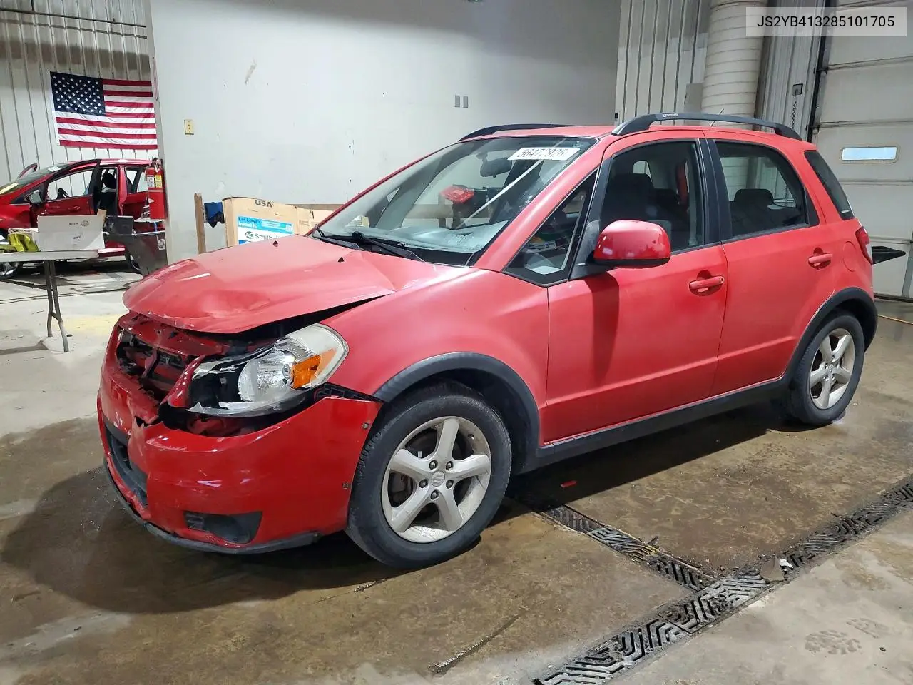 2008 Suzuki Sx4 Base VIN: JS2YB413285101705 Lot: 56472926