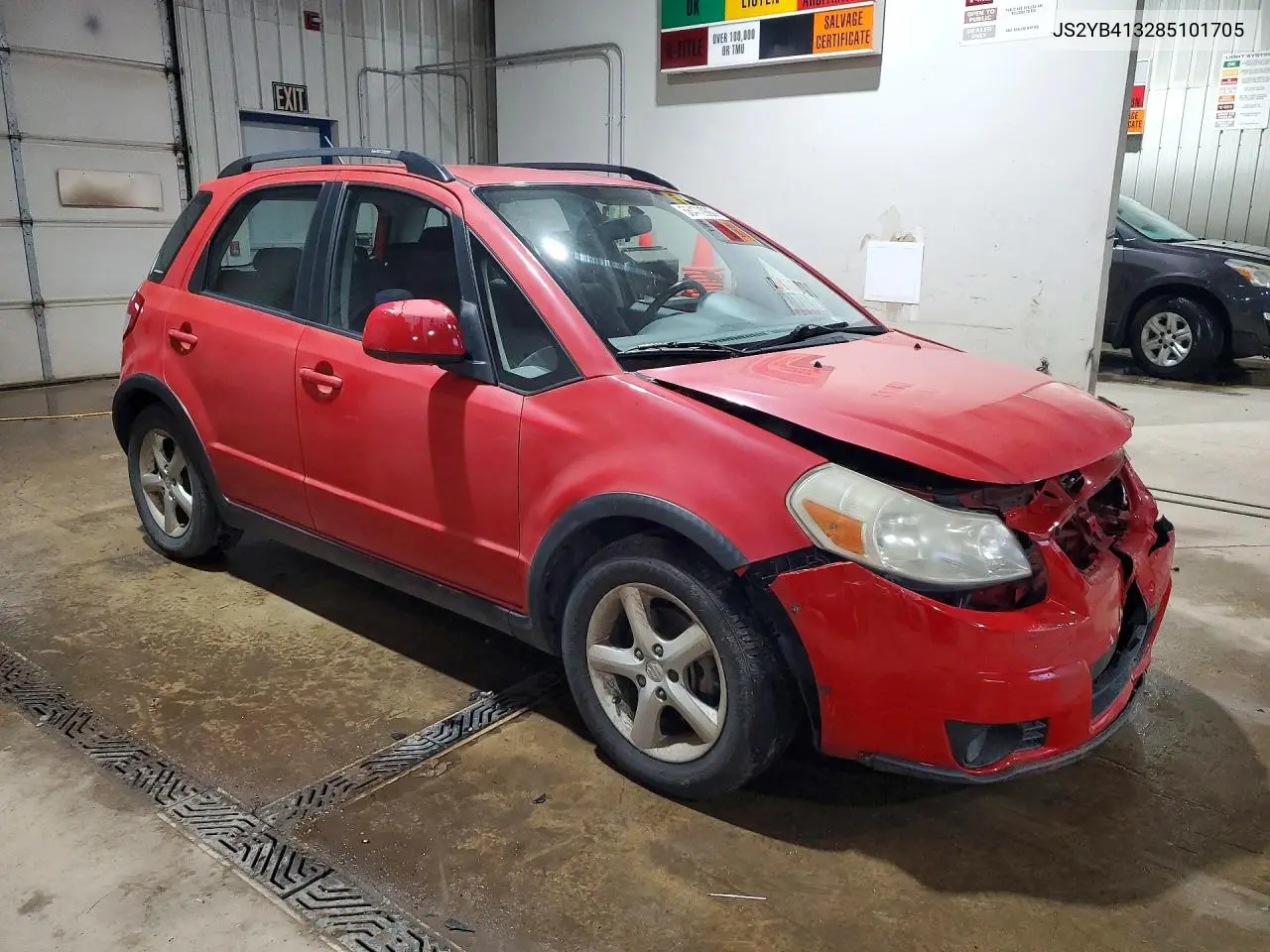 2008 Suzuki Sx4 Base VIN: JS2YB413285101705 Lot: 56472926