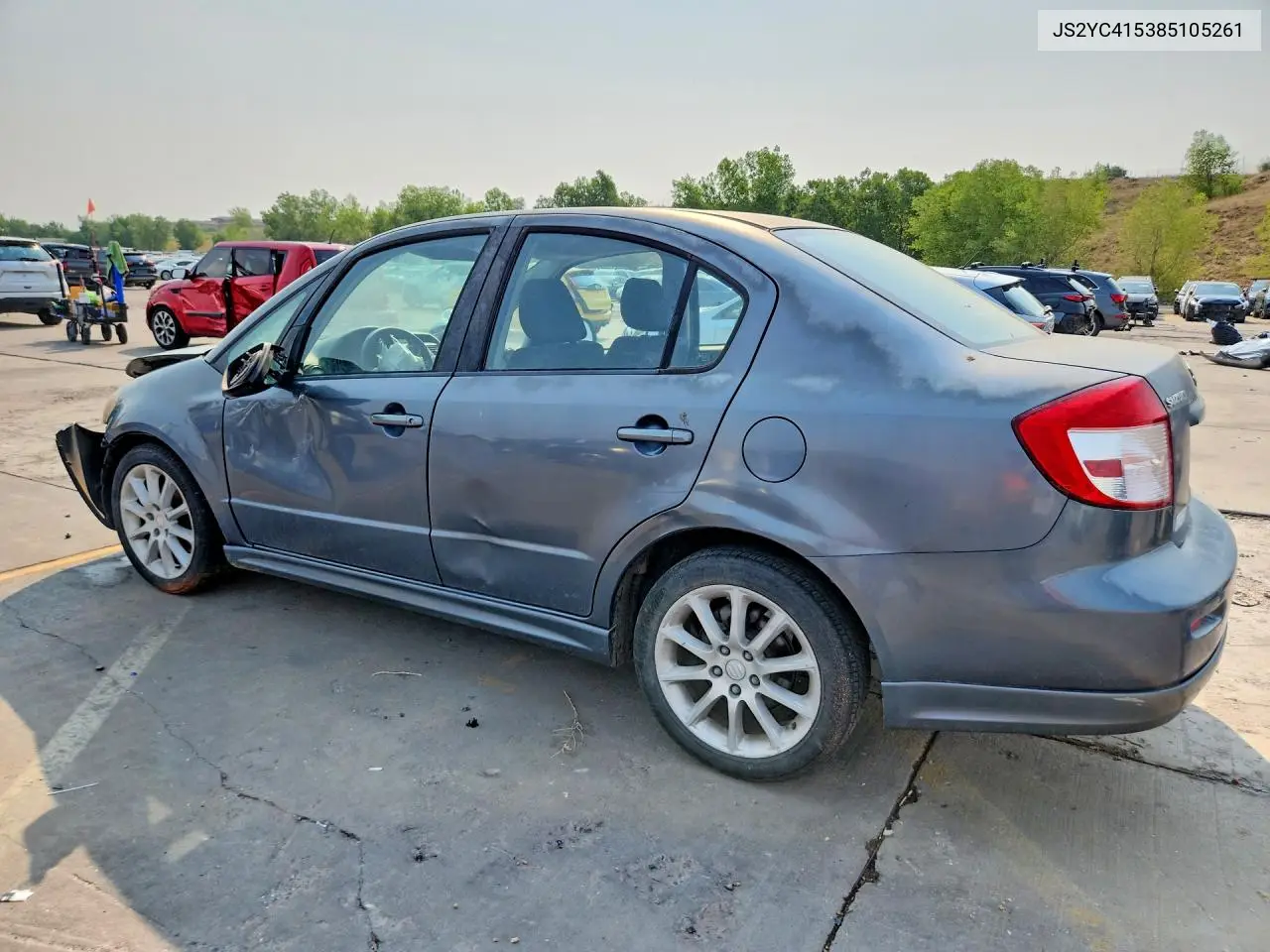 2008 Suzuki Sx4 Convenience/Touring VIN: JS2YC415385105261 Lot: 59988746