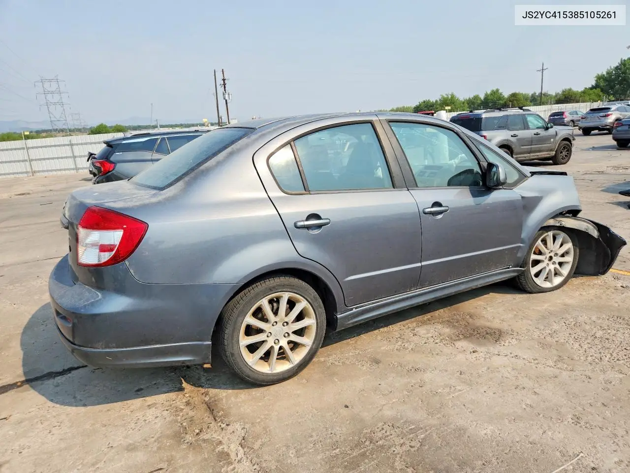 2008 Suzuki Sx4 Convenience/Touring VIN: JS2YC415385105261 Lot: 59988746