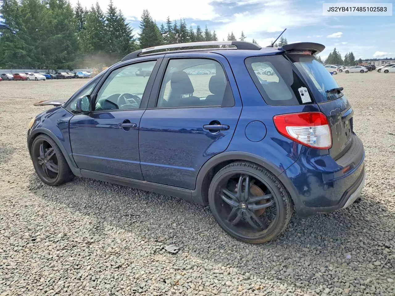 2008 Suzuki Sx4 Touring VIN: JS2YB417485102583 Lot: 85992485