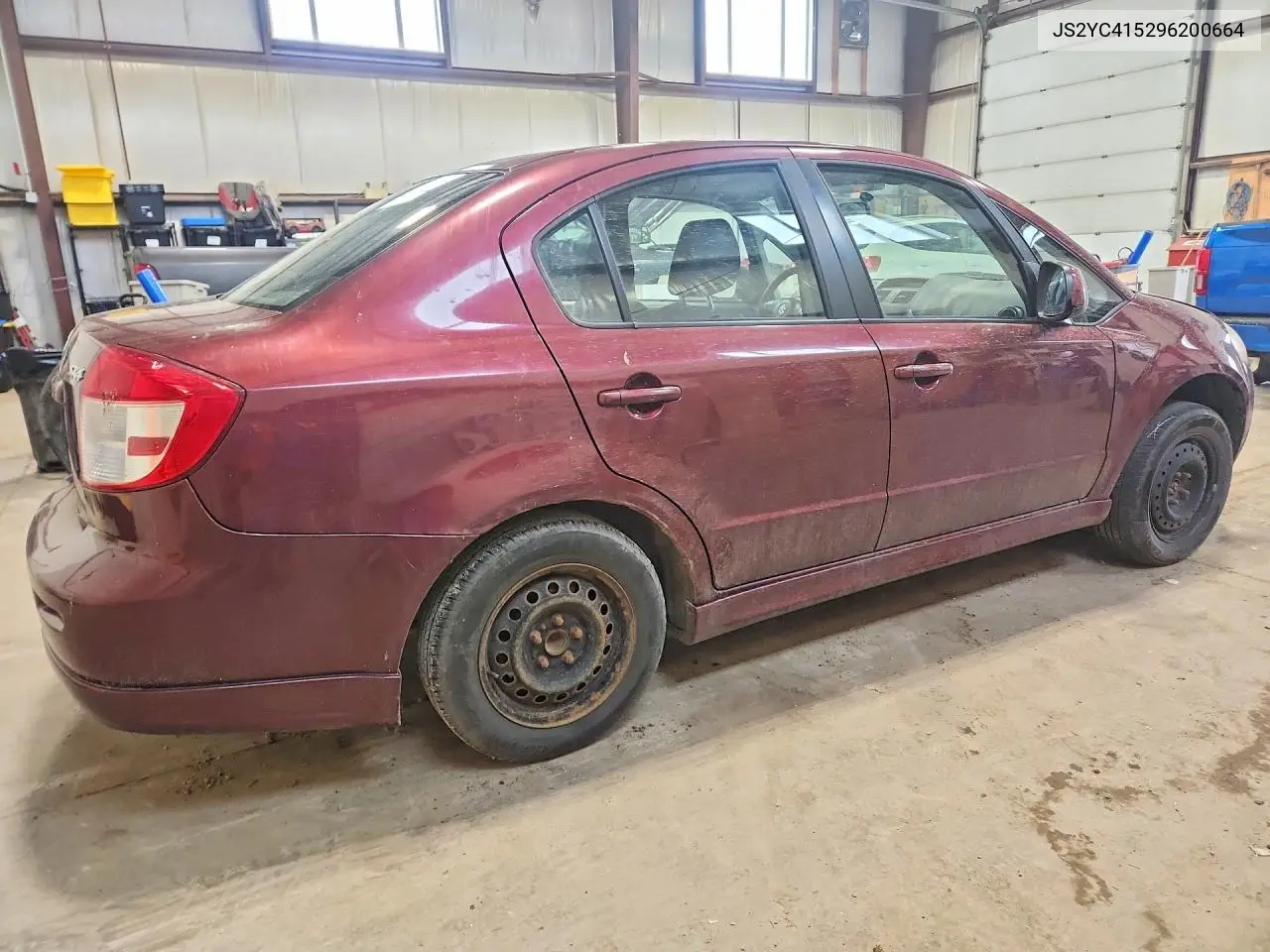 2009 Suzuki Sx4 VIN: JS2YC415296200664 Lot: 56083996