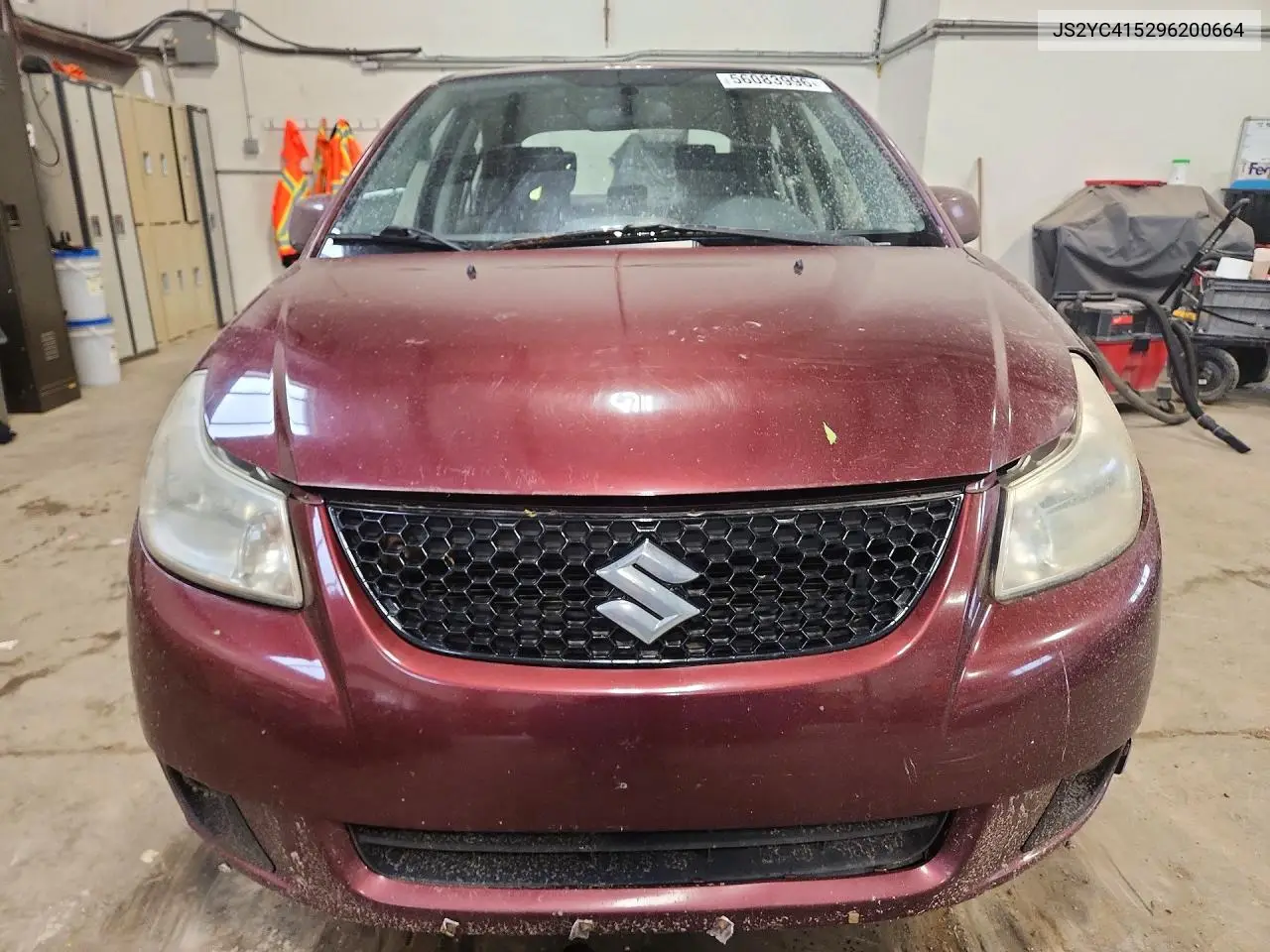 2009 Suzuki Sx4 VIN: JS2YC415296200664 Lot: 56083996