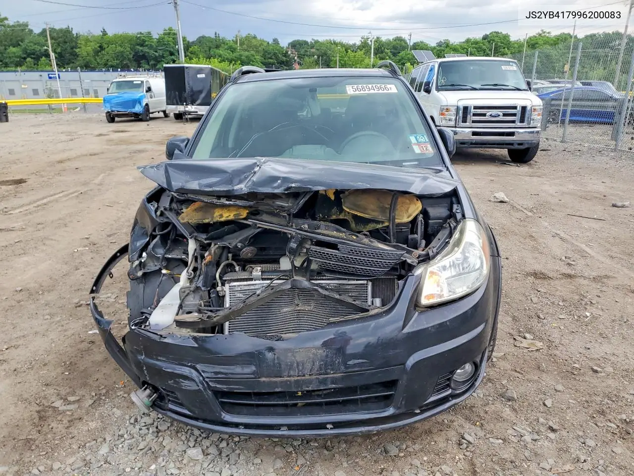 2009 Suzuki Sx4 Touring VIN: JS2YB417996200083 Lot: 56894966