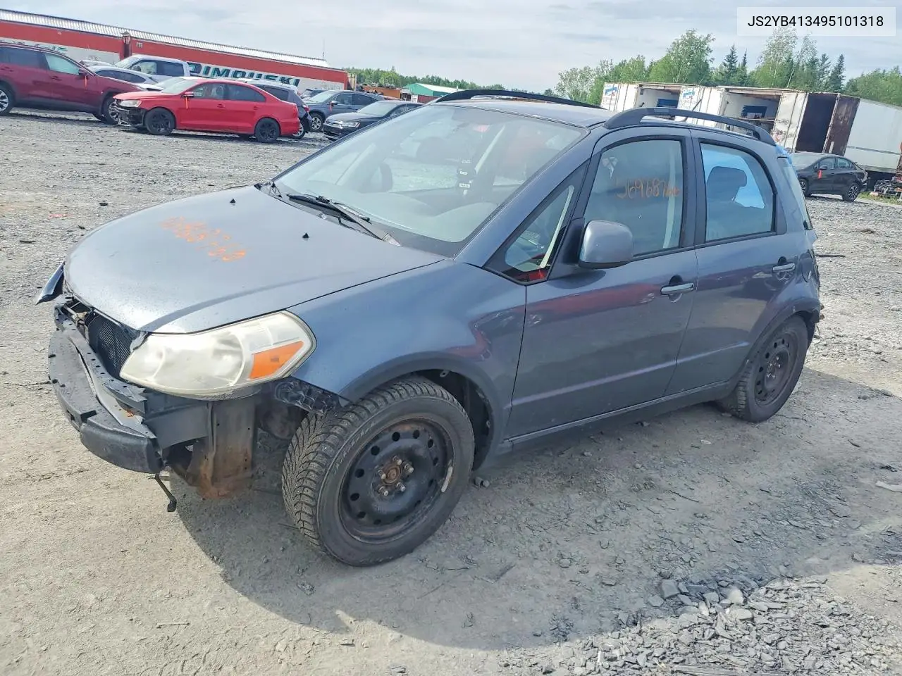 2009 Suzuki Sx4 Technology VIN: JS2YB413495101318 Lot: 56968766