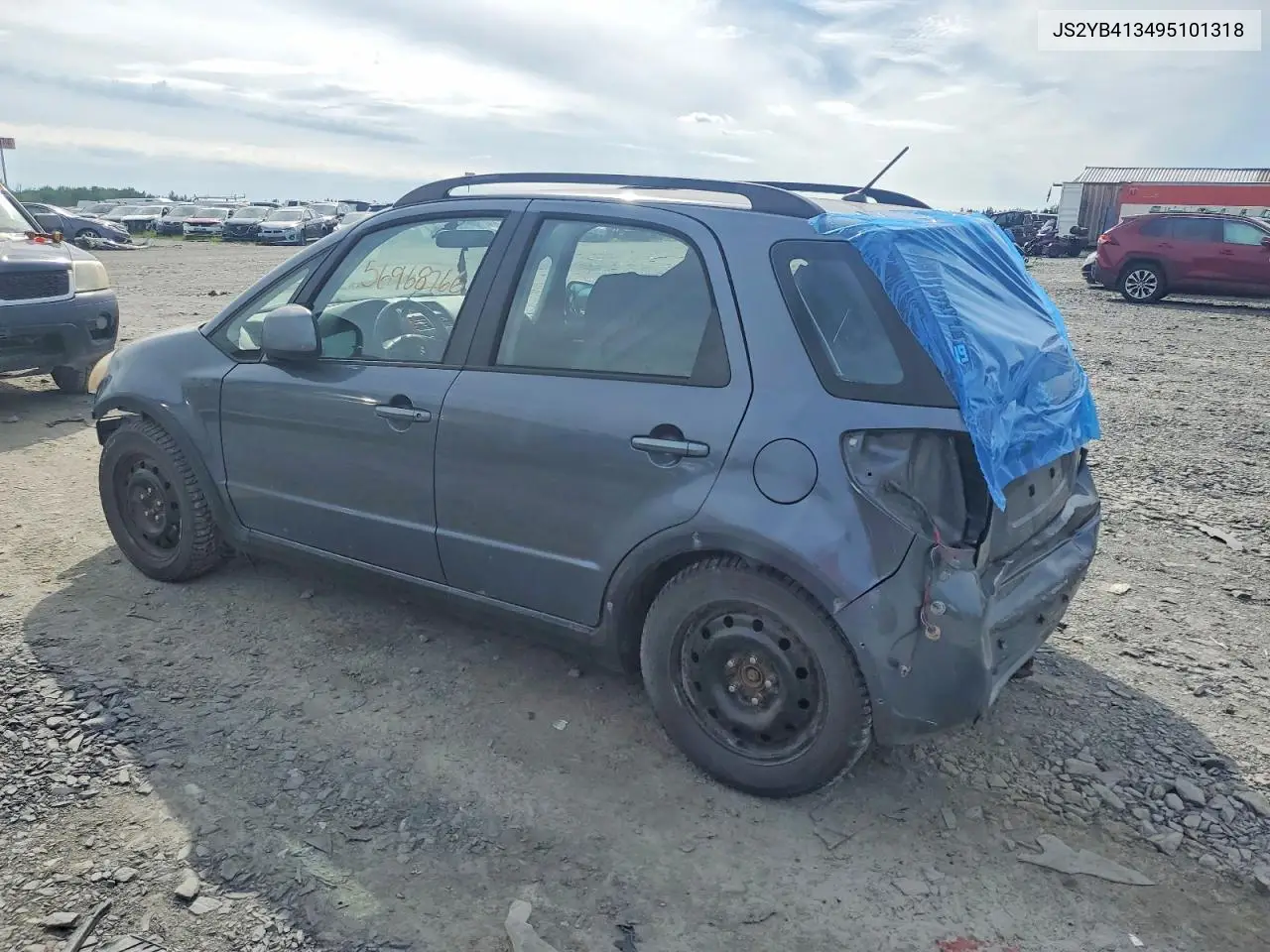 2009 Suzuki Sx4 Technology VIN: JS2YB413495101318 Lot: 56968766