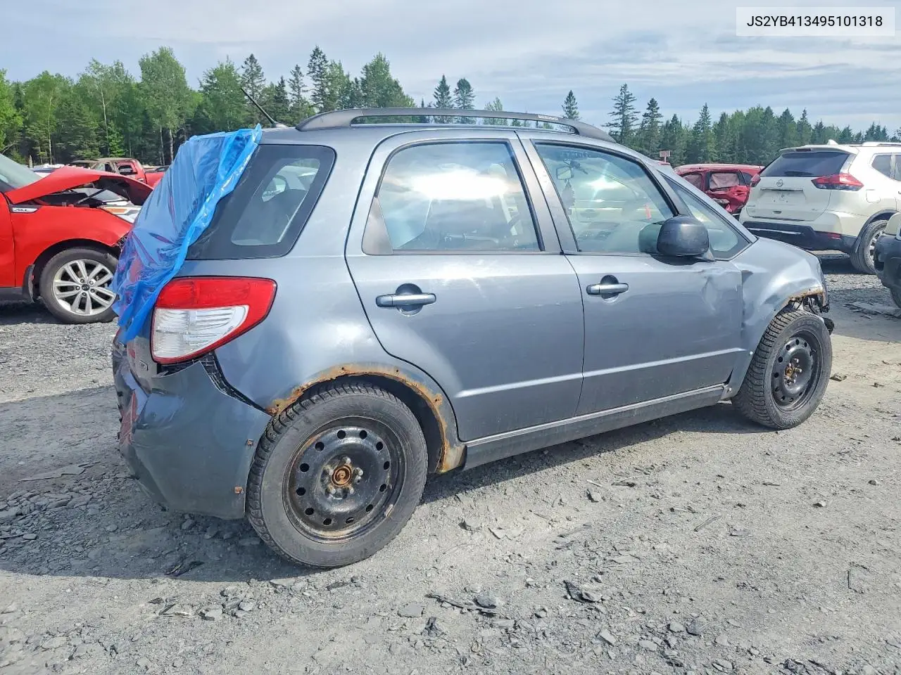 2009 Suzuki Sx4 Technology VIN: JS2YB413495101318 Lot: 56968766