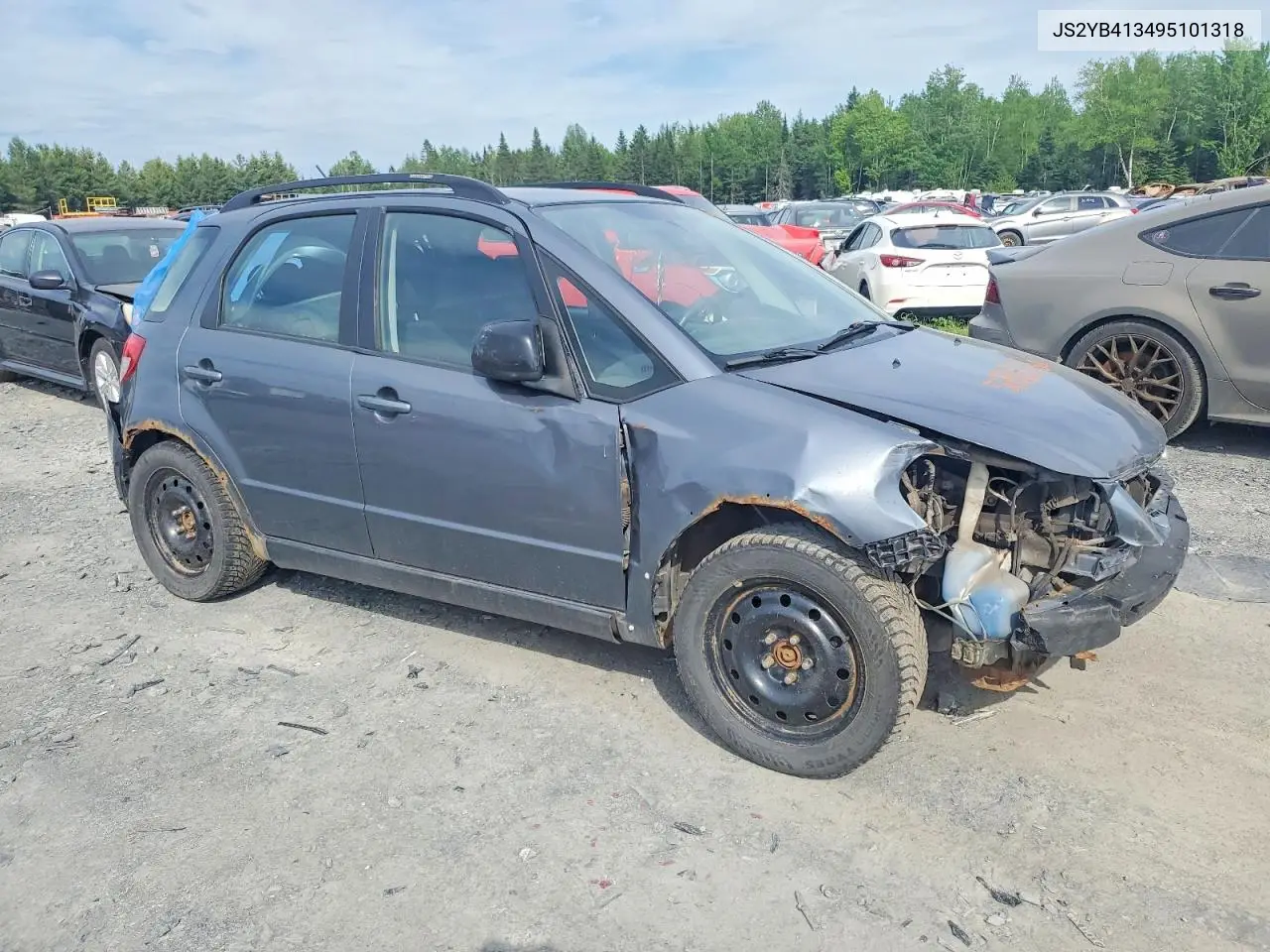 2009 Suzuki Sx4 Technology VIN: JS2YB413495101318 Lot: 56968766