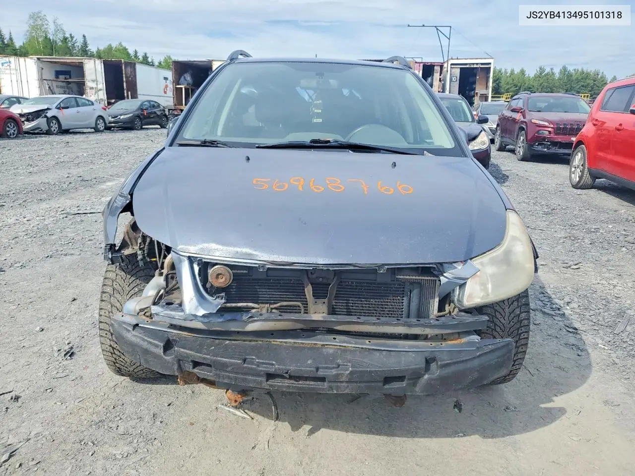 2009 Suzuki Sx4 Technology VIN: JS2YB413495101318 Lot: 56968766