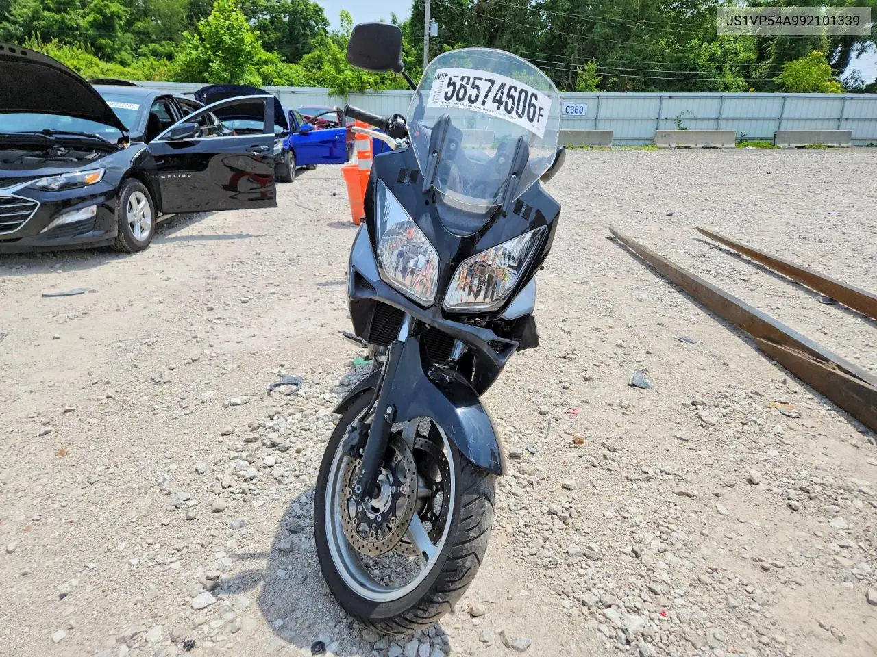 2009 Suzuki Dl650 VIN: JS1VP54A992101339 Lot: 58574606