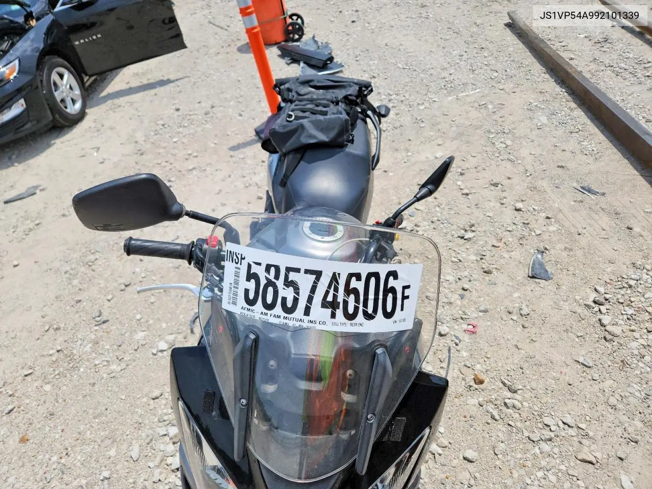 2009 Suzuki Dl650 VIN: JS1VP54A992101339 Lot: 58574606