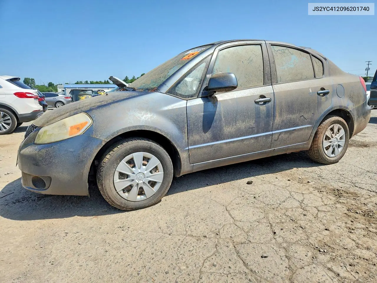 2009 Suzuki Sx4 VIN: JS2YC412096201740 Lot: 59102806