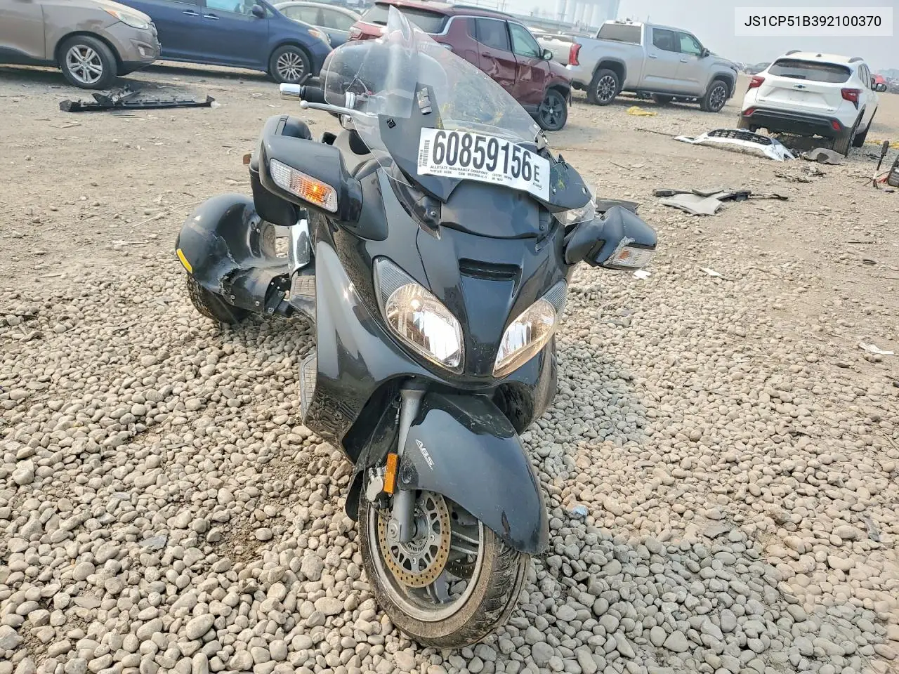 2009 Suzuki An650 A VIN: JS1CP51B392100370 Lot: 60859156