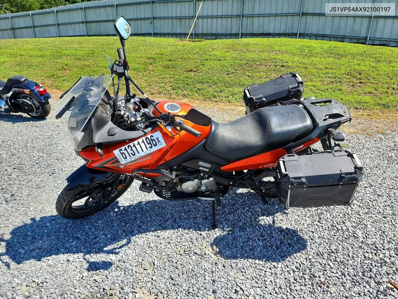 2009 Suzuki Dl650 VIN: JS1VP54AX92100197 Lot: 61311196