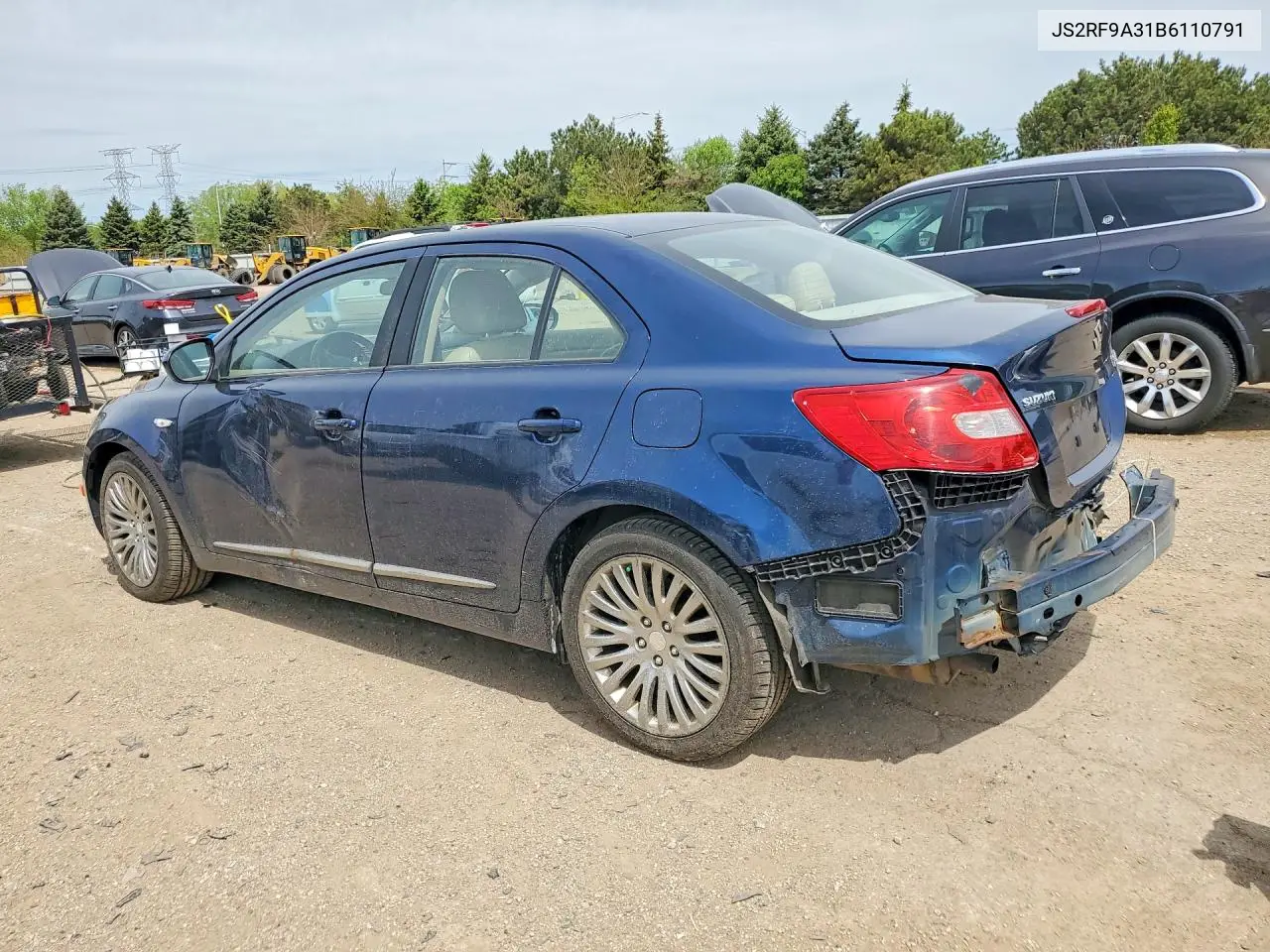 2011 Suzuki Kizashi Se VIN: JS2RF9A31B6110791 Lot: 52177146