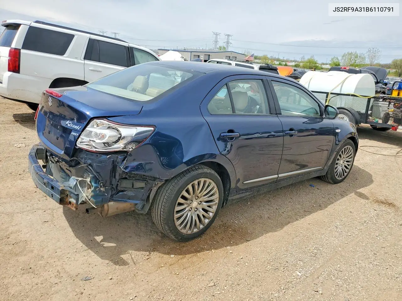 2011 Suzuki Kizashi Se VIN: JS2RF9A31B6110791 Lot: 52177146