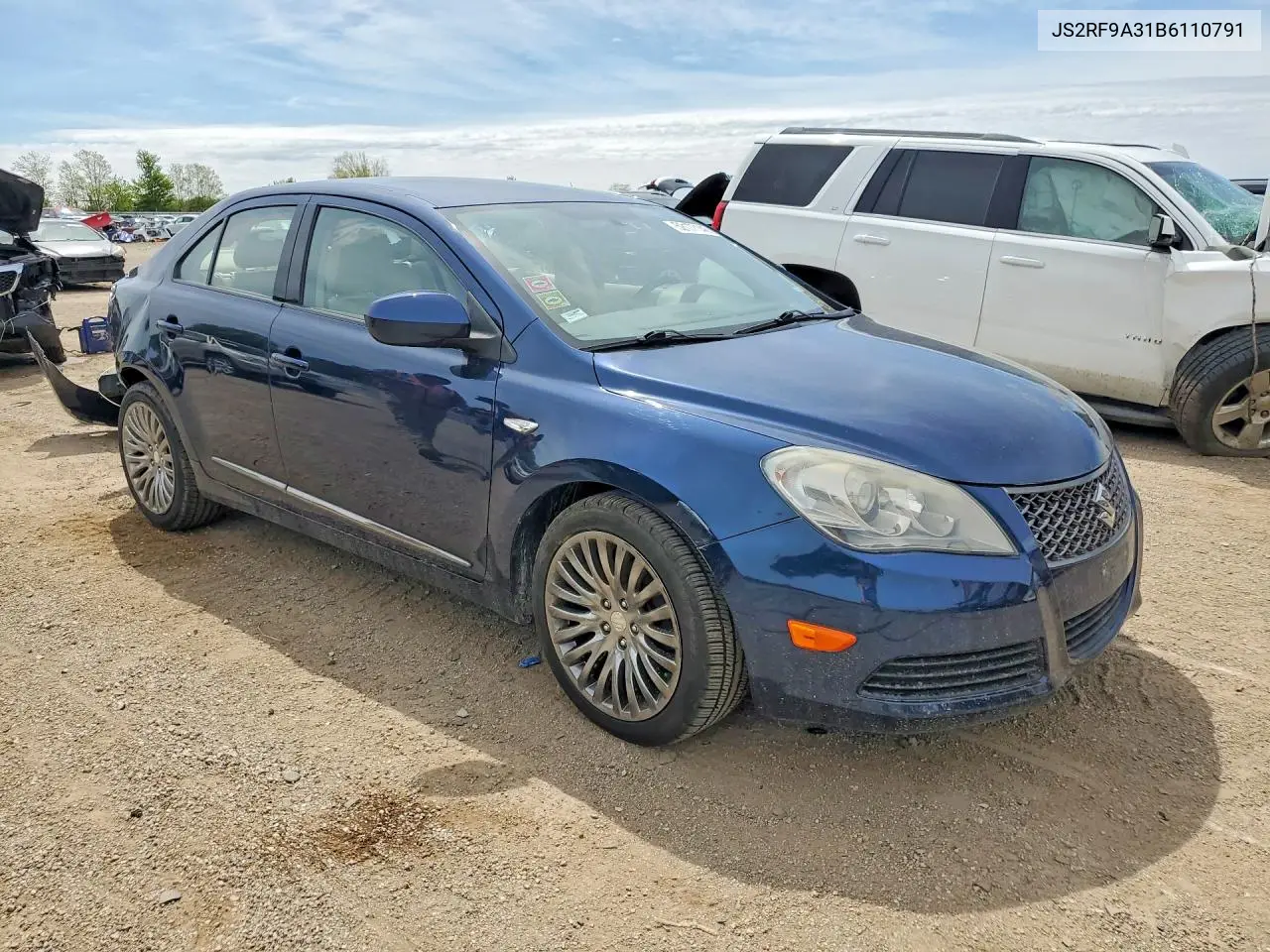 2011 Suzuki Kizashi Se VIN: JS2RF9A31B6110791 Lot: 52177146
