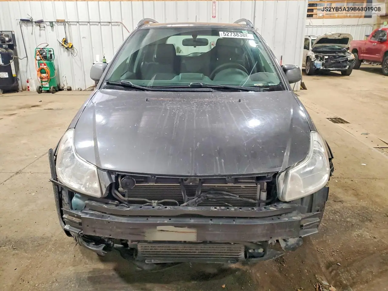 2011 Suzuki Sx4 VIN: JS2YB5A39B6301908 Lot: 52738386