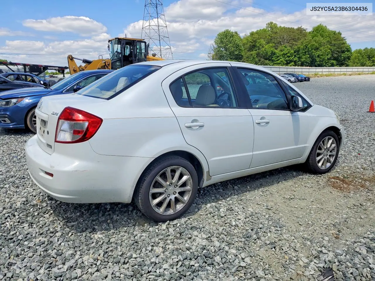 2011 Suzuki Sx4 Le VIN: JS2YC5A23B6304436 Lot: 53554036