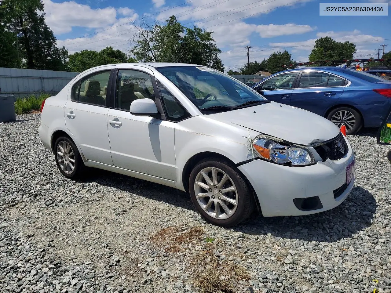 2011 Suzuki Sx4 Le VIN: JS2YC5A23B6304436 Lot: 53554036