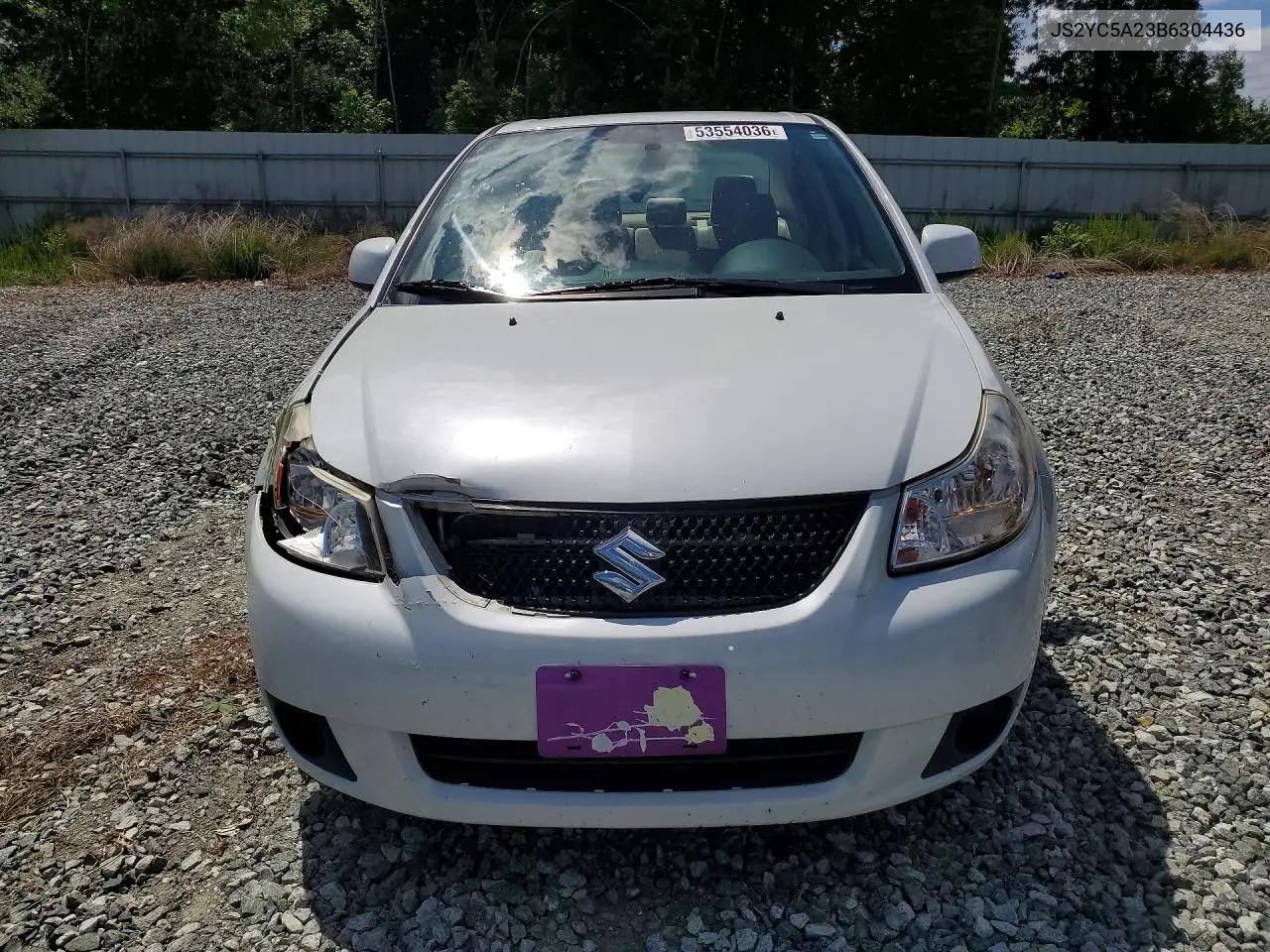 2011 Suzuki Sx4 Le VIN: JS2YC5A23B6304436 Lot: 53554036