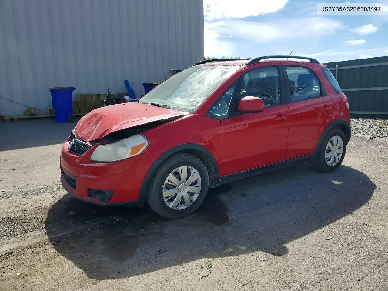2011 Suzuki Sx4 VIN: JS2YB5A32B6303497 Lot: 54228876