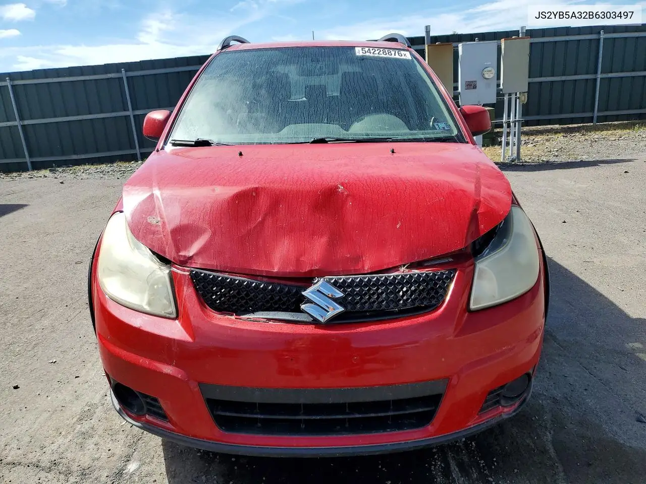 2011 Suzuki Sx4 VIN: JS2YB5A32B6303497 Lot: 54228876