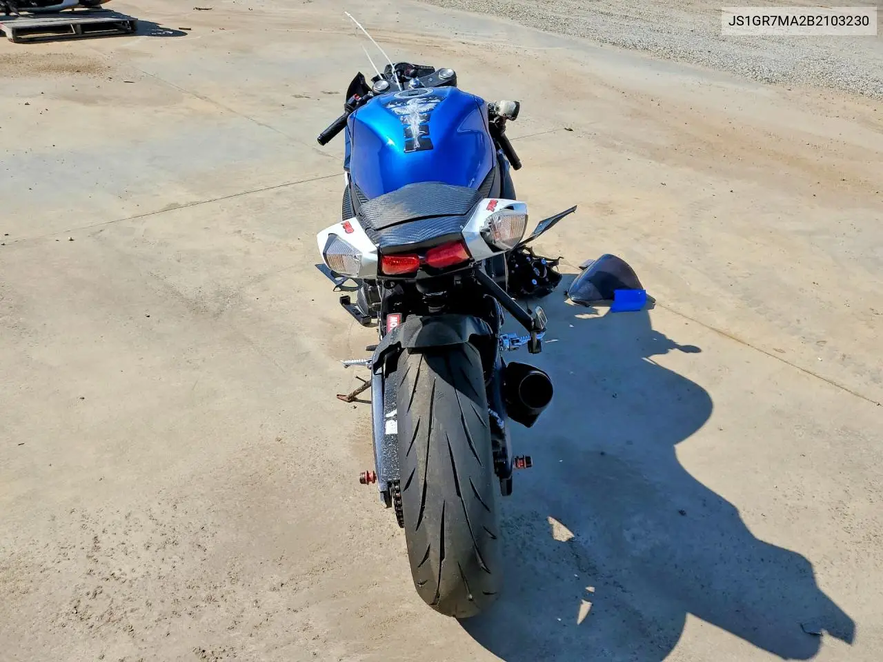 2011 Suzuki Gsx750 VIN: JS1GR7MA2B2103230 Lot: 56207256