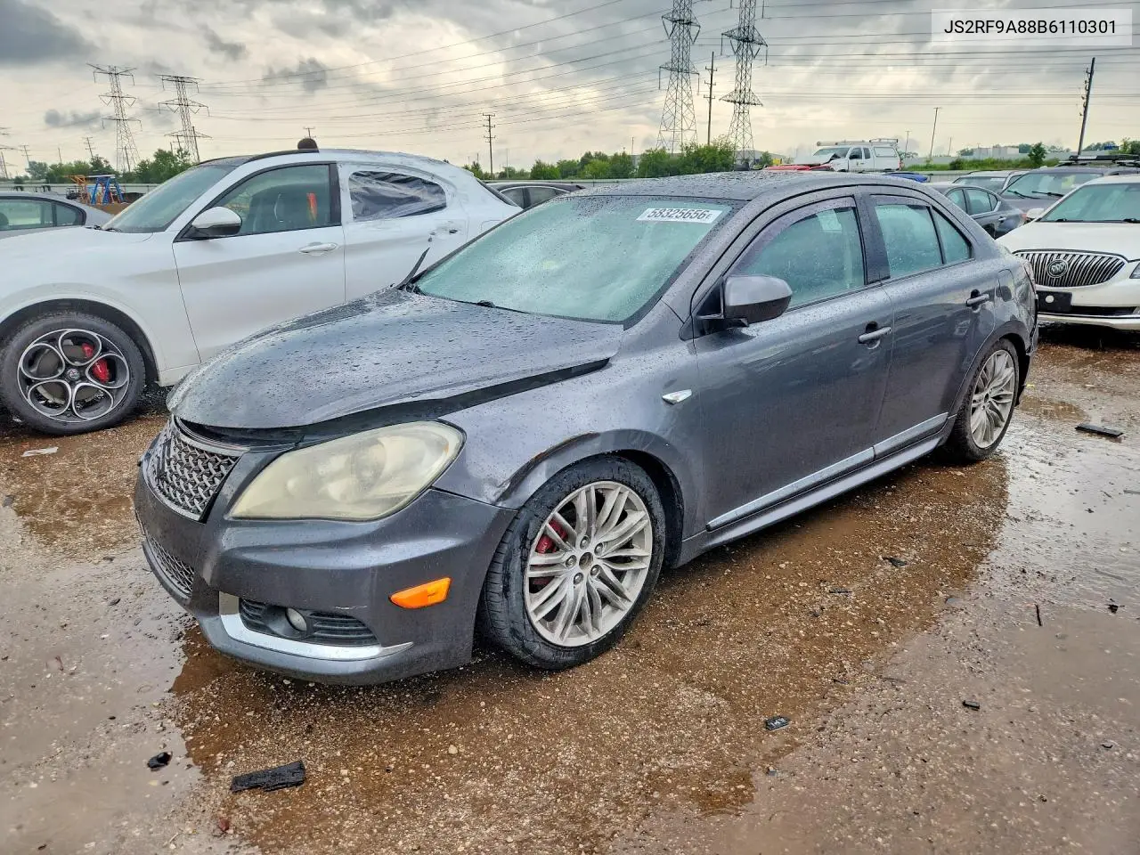 2011 Suzuki Kizashi Sport Sls VIN: JS2RF9A88B6110301 Lot: 58325656