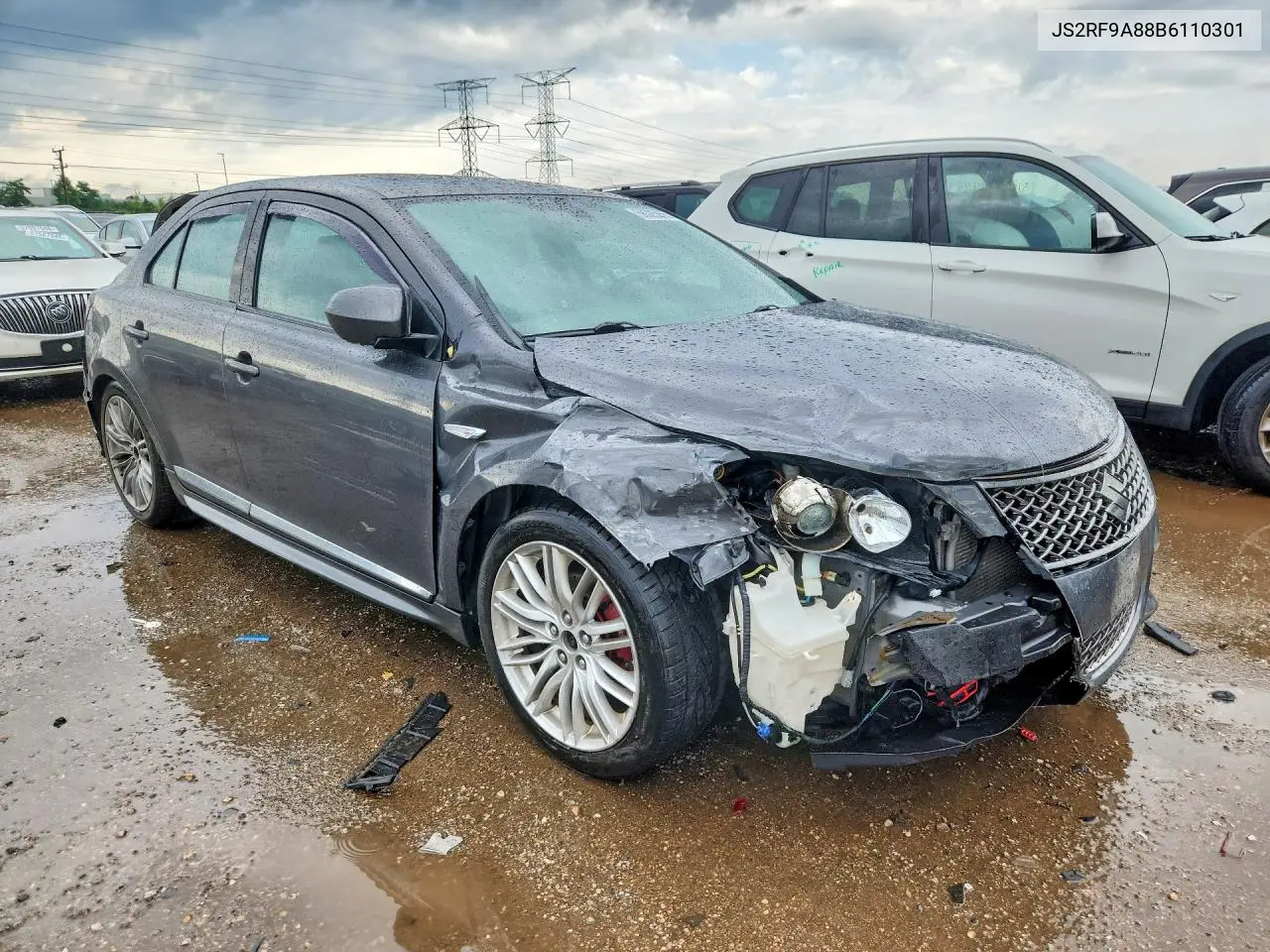 2011 Suzuki Kizashi Sport Sls VIN: JS2RF9A88B6110301 Lot: 58325656