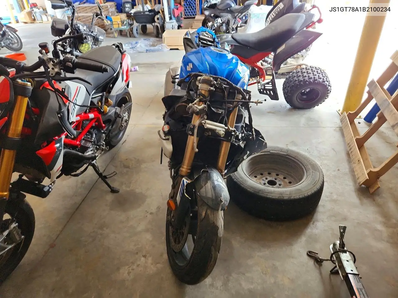 2011 Suzuki Gsx-R1000 VIN: JS1GT78A1B2100234 Lot: 59376266