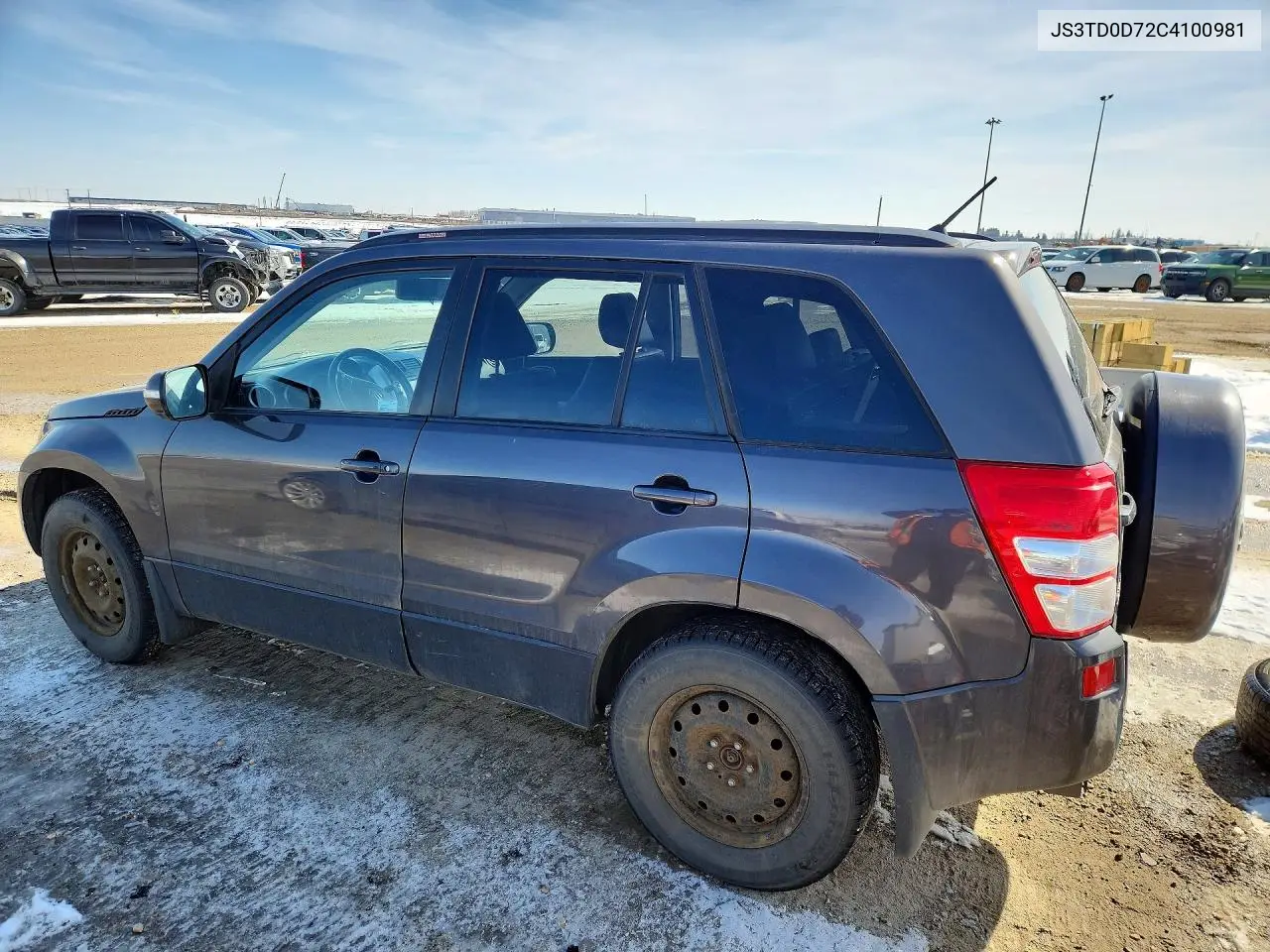 2012 Suzuki Grand Vitara Jlx VIN: JS3TD0D72C4100981 Lot: 48111566