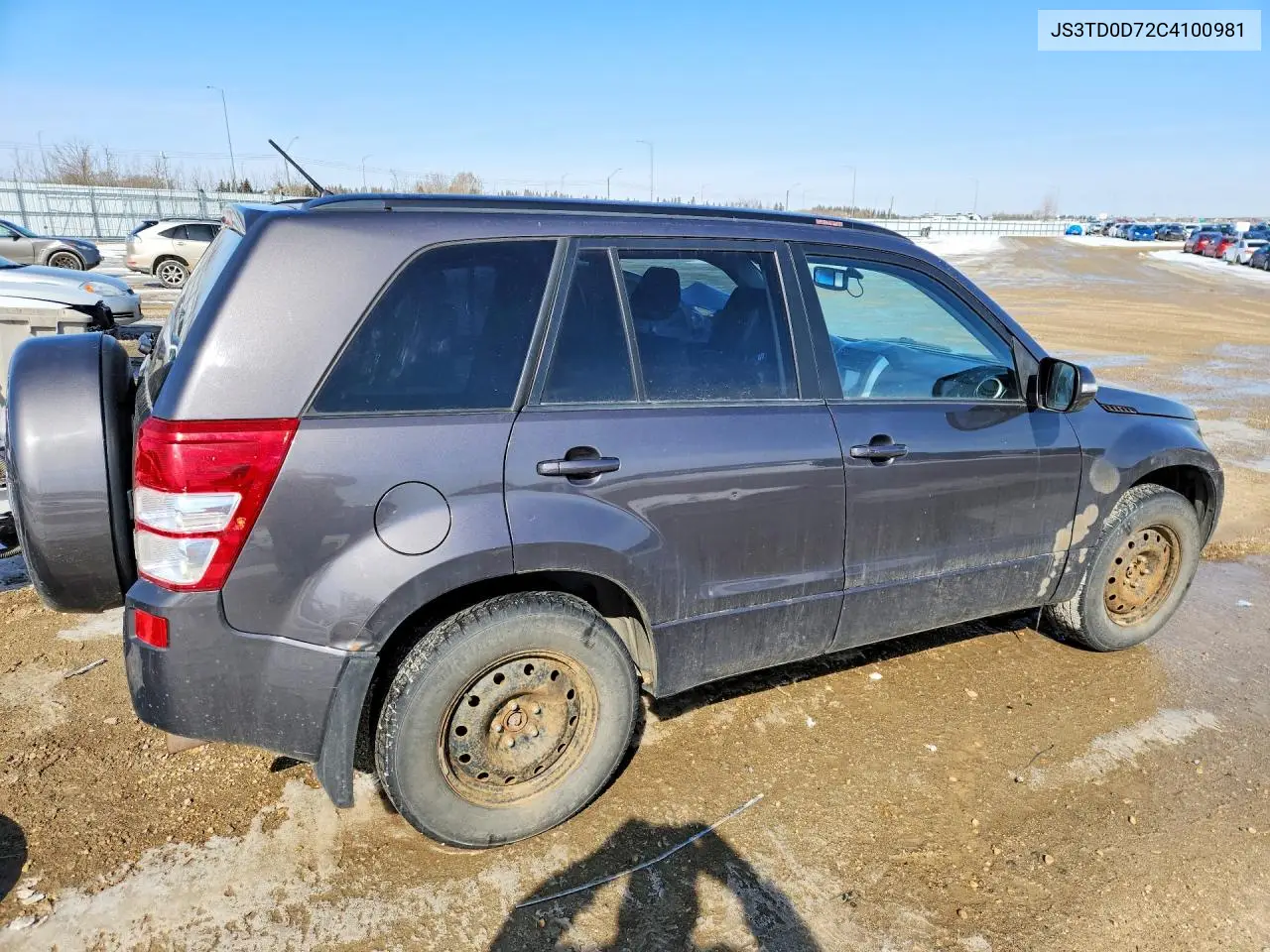 2012 Suzuki Grand Vitara Jlx VIN: JS3TD0D72C4100981 Lot: 48111566