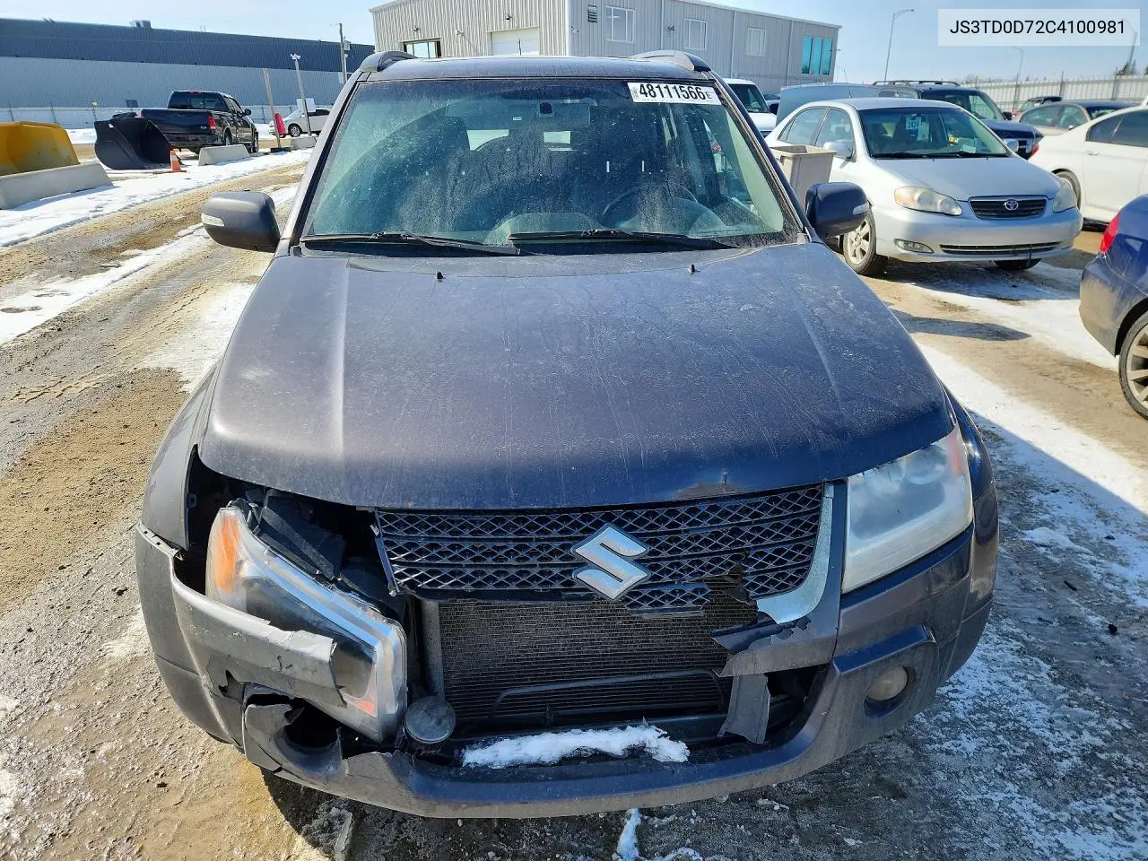 2012 Suzuki Grand Vitara Jlx VIN: JS3TD0D72C4100981 Lot: 48111566