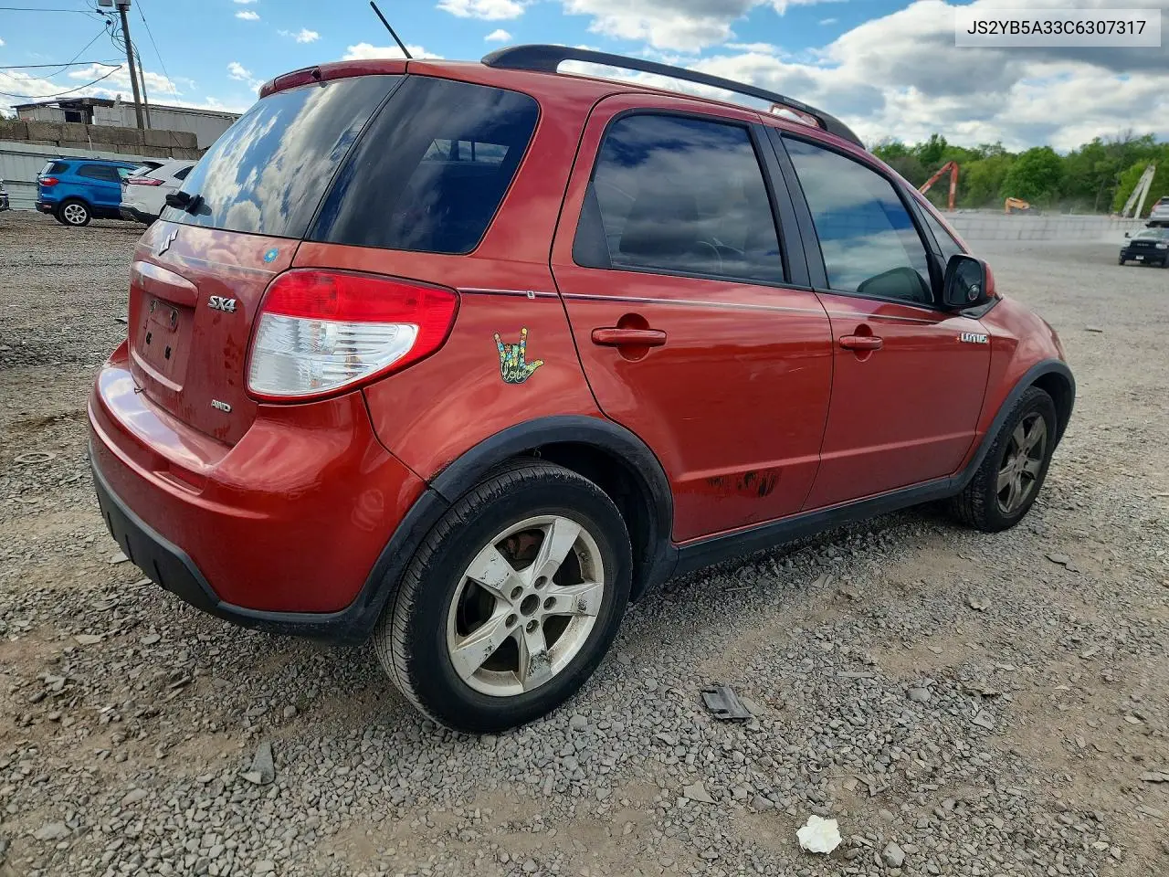 2012 Suzuki Sx4 VIN: JS2YB5A33C6307317 Lot: 53482356